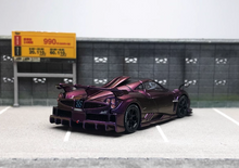 Load image into Gallery viewer, CM 1:64 Purple Imola Super Racing Sports Model Diecast Metal Car
