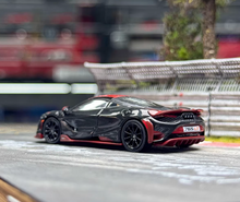 Load image into Gallery viewer, CM 1:64 Black Carbon 765LT Racing Sports Model Diecast Metal Car New Collection
