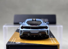 Load image into Gallery viewer, TOC 1:64 Ice Blue 488 Pista Coupe Sports Model Diecast Metal Car New Collection
