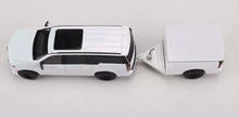 Load image into Gallery viewer, Shadow 1:64 White Escalade Cut Body Trailer Sports Model Diecast Metal Car New Collection
