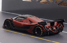 Load image into Gallery viewer, LMF 1:64 Red Carbon Devel 16 Racing Sports Model Diecast Metal Car New Collection
