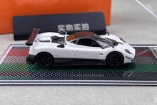 Load image into Gallery viewer, U2 1:64 White Zonda Tricolore Racing Sports Model Diecast Resin Car New Collection
