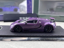 Load image into Gallery viewer, Mortal 1:64 Purple Carbon Veyron SS Sports Model Diecast Metal Car New Collection

