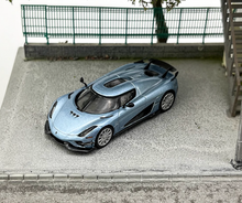 Load image into Gallery viewer, Tarmac 1:64 Blue Regera Racing Sports Model Diecast Metal Car New Collection
