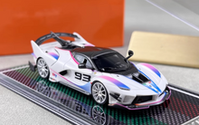 Load image into Gallery viewer, U2 1:64 White FXXK EVO #93 Super Racing Sports Model Diecast Resin Car New Collection
