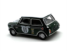 Load image into Gallery viewer, 1:76 Green 1968 Mini Cooper S #11 Classic Model Diecast Metal Car New
