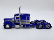 Load image into Gallery viewer, 1:64 596 Blue Peterbilt W983 379 Truck Tractor Model Diecast Metal Car New Collection
