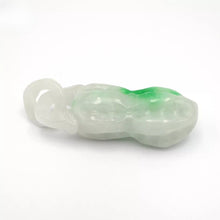 Load image into Gallery viewer, Nature Jade Peanut Pendant Necklace Gift Jewelry charm Blessing Lucky Fortune w
