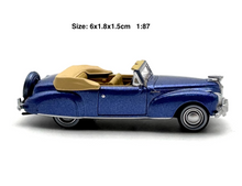 Load image into Gallery viewer, 1:87 1941 Continental Convertible Classic Vintage Model Diecast Metal Car New
