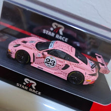 Load image into Gallery viewer, SR 1:64 Pink 911 992 GT3 RS #23 Racing Sports Model Diecast Metal Car New Collection
