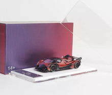 Load image into Gallery viewer, LMF 1:64 Red Carbon Devel 16 Racing Sports Model Diecast Metal Car New Collection
