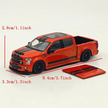 Load image into Gallery viewer, Funny 1:64 Orange F150 Shelby Pickup Sports Truck Model Diecast Metal Car New Collection
