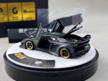 Load image into Gallery viewer, PGM 1:64 Matte Black LP700 GT EVO Round Open Model Diecast Metal Car Box New Collection
