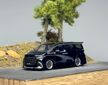Load image into Gallery viewer, Minigt 1:64 Black Alphard Mini Van MPV VIP Sports Model Diecast Metal Car New Collection
