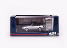 Load image into Gallery viewer, HJ 1:64 Silver JDM MX5 Miata Eunos Roadster Sports Model Diecast Metal Car New
