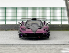 Load image into Gallery viewer, CM 1:64 Purple Zonda Revolucion REV Racing Sports Model Diecast Metal Car New Collection
