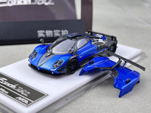 Load image into Gallery viewer, HKM 1:64 Blue Zonda 760 LH Super Racing Sports Model Diecast Metal Car New Collection
