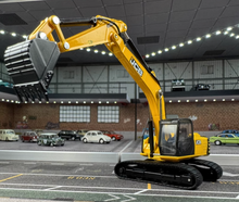 Load image into Gallery viewer, 1:76 Yellow JCB Construction Excavator Digger Model Diecast Metal New Collection
