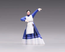 Load image into Gallery viewer, 1:64 Painted Figure Model Miniature Resin Diorama Sand Korean Traditional Lady
