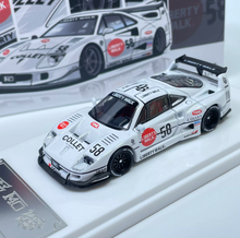 Load image into Gallery viewer, DK 1:64 HEC White F40 #58 Sports Open Model Diecast Metal Car New Collection
