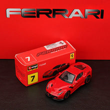 Load image into Gallery viewer, Bburago 1:64 Red Ferrari F12TDF Racing Sports Model Toy Diecast Metal Car BN
