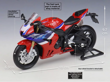 Load image into Gallery viewer, WELLY 1:12 2024 Red CBR1000RR Sports Model Motorcycle Bike Diecast ABS New Collection
