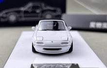 Load image into Gallery viewer, ATS 1:64 White JDM Miata MX-5 Roadster Sports Model Diecast Metal Car New Collection
