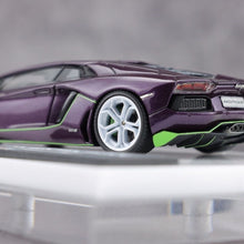 Load image into Gallery viewer, Tardis 1:64 Purple Aventador LP700-4 Sports Model Diecast Resin Car New Collection
