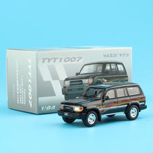 Load image into Gallery viewer, Masdi 1:64 1994 Green Land Cruiser LC80 ORV 4500 Model Diecast Metal Car New Collection
