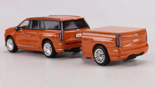 Load image into Gallery viewer, Shadow 1:64 Orange Escalade Cut Body Trailer Sport Model Diecast Metal Car New Collection
