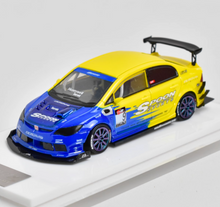 Load image into Gallery viewer, Onemodel 1:64 JDM Civic Type R FD2 Spoon Sports Model Diecast Resin Car New
