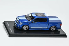 Load image into Gallery viewer, Funny 1:64 Blue Stripe F150 Shelby Pickup Truck Model Diecast Metal Car New Collection
