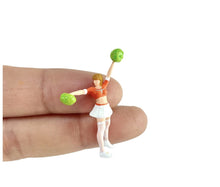 Load image into Gallery viewer, 1:64 Painted Figure Mini Model Miniature Resin Diorama Cheerleaders Girls Team

