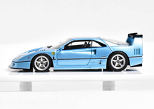 Load image into Gallery viewer, DMH 1:64 Ice Blue 1995 F40 GTE Racing Sports Model Diecast Resin Car New Collection
