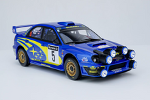 Load image into Gallery viewer, Otto 1:18 JDM Blue Impreza WRC STI Rally Sports Model Diecast Resin Car New

