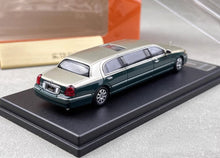 Load image into Gallery viewer, GCD 1:64 Gold Green Stretch Limousine Continental Model Diecast Metal CarNew
