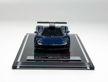 Load image into Gallery viewer, U2 1:64 Blue Carbon Zonda 760LH Racing Sports Model Diecast Resin Car New
