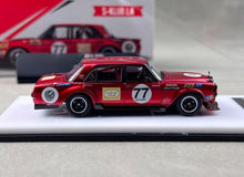 Load image into Gallery viewer, SW 1:64 Red 300SEL #77 Widebody Sedan Sports Model Diecast Metal Car New Collection
