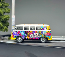 Load image into Gallery viewer, Minigt 1:64 Graffti VW T1 Mini Van Sports Model Diecast Metal Car New Collection
