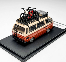 Load image into Gallery viewer, Mortal 1:64 Orange VW T3 Multi Mini Van Camper Sport Model Diecast Metal Car
