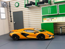 Load image into Gallery viewer, HH 1:64 Orange Sian FKP SVJ LP800-4 Racing Sports Model Diecast Metal Car New
