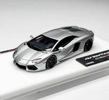 Load image into Gallery viewer, Tardis 1:64 Silver Aventador LP700-4 Sports Model Diecast Resin Car New Collection

