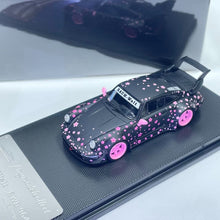 Load image into Gallery viewer, MC 1:64 Black Pink Sakura RWB 964 Widebody Sports Model Diecast Metal Car New Collection
