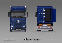 Load image into Gallery viewer, TM 1:64 Actros Container Delivery Truck Model Diecast Metal Car New Collection
