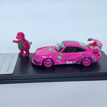 Load image into Gallery viewer, MC 1:64 Pink Dinosaur RWB 993 Figure Sports Model Diecast Metal Car New Collection
