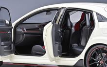 Load image into Gallery viewer, AUTOart 1:18 JDM White Civic Type R FK8 2021 Sport Model Diecast Metal Car New
