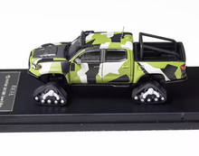 Load image into Gallery viewer, GCD 1:64 Camo Tacoma Pickup Truck Snow Edition Sports Model Diecast Metal Car

