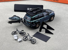 Load image into Gallery viewer, GCD 1:64 Green Sequoia XK80 ORV Motorboat Bike Model Diecast Metal Car New Collection

