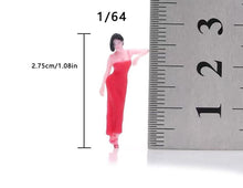 Load image into Gallery viewer, 1:64 Painted Figure Model Miniature Resin Diorama Toy Beauty Lady Cool Man Sand
