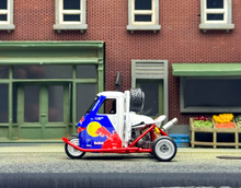 Load image into Gallery viewer, Liberty 1:64 Blue 3 Wheeled Motorcycle Sports Model Diecast Metal Car New Collection
